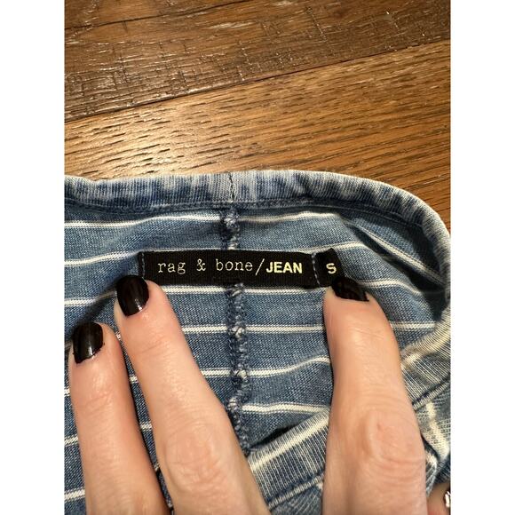 Rag & Bone 100% Cotton Blue Shirt - Picture 4 of 4